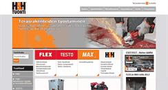 Desktop Screenshot of hhtuonti.fi