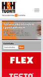 Mobile Screenshot of hhtuonti.fi